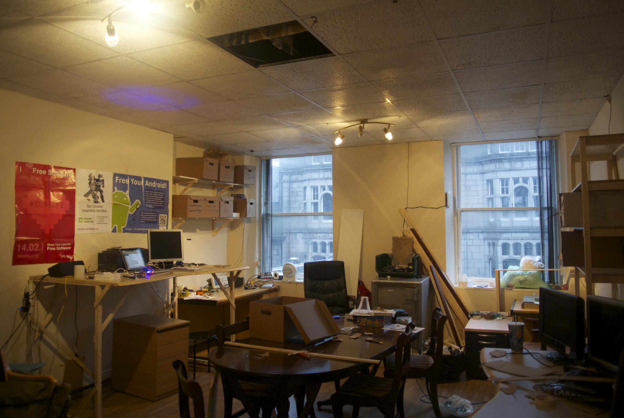 Photo of the 57North Hacklab
