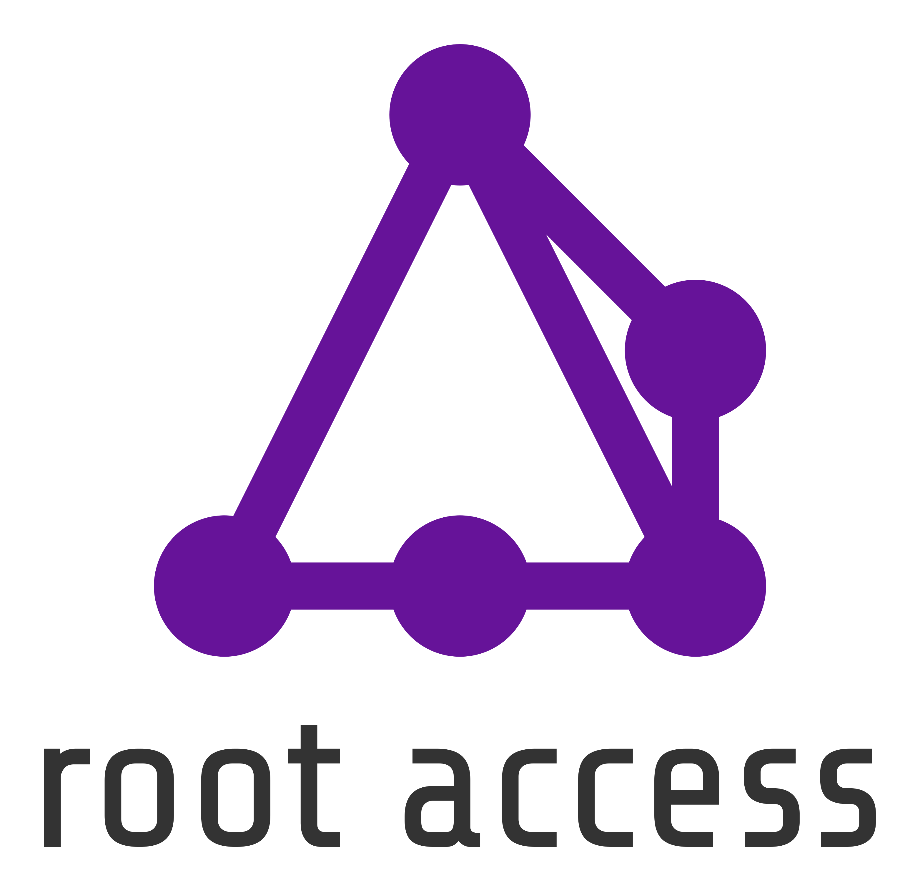 Root element. Root Hack logo.