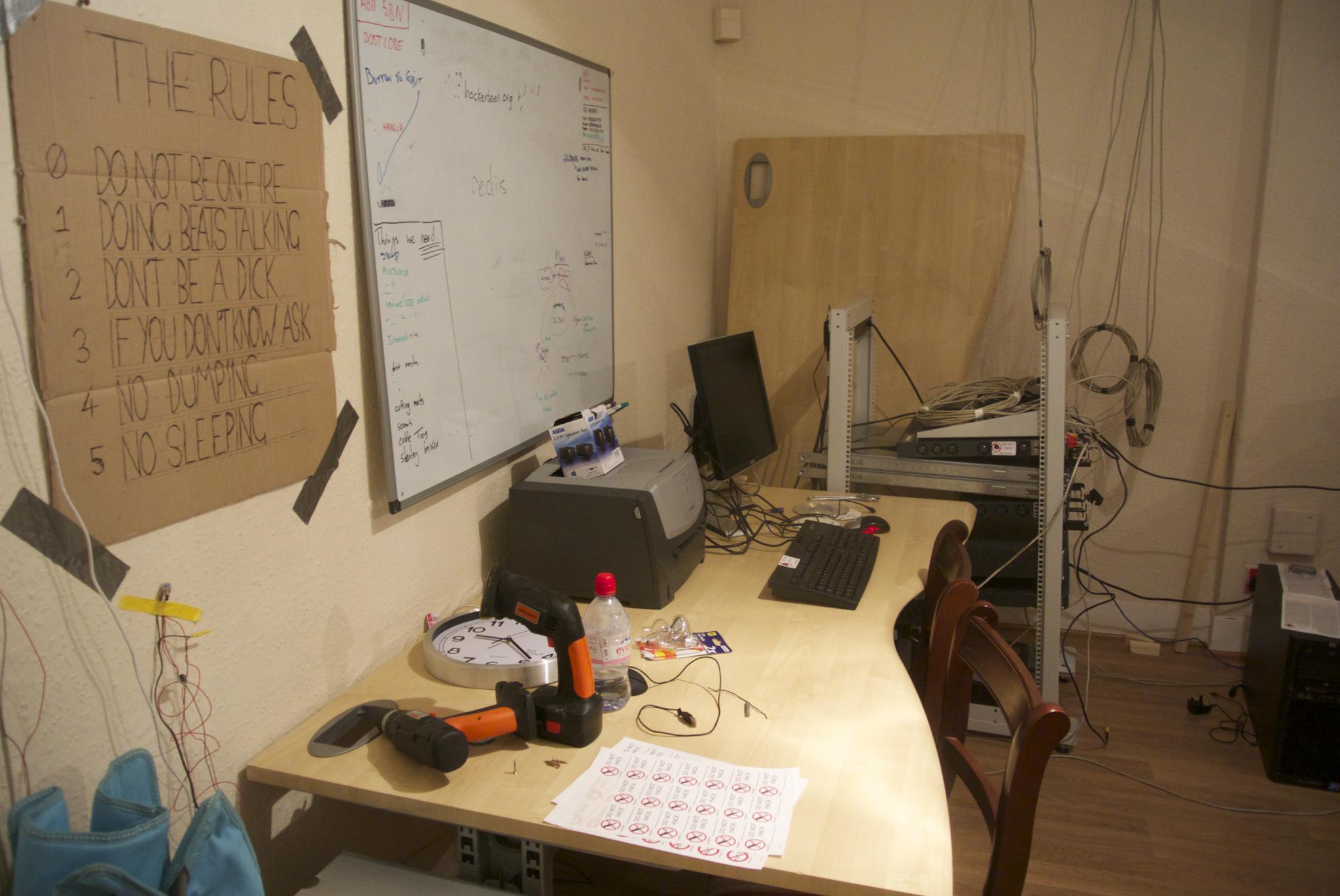 Photo of the 57North Hacklab